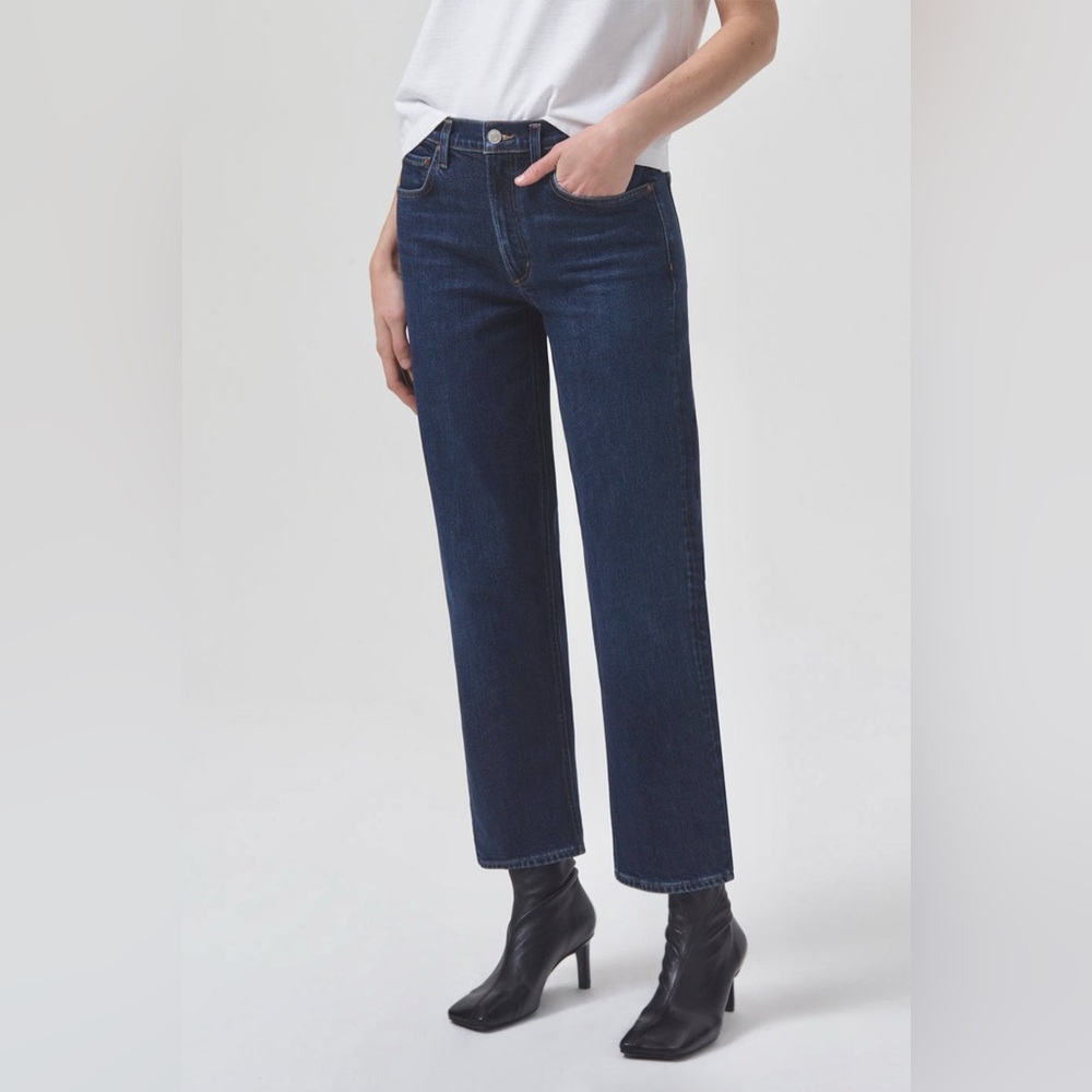AGOLDE Kye Mid Rise Straight Ankle Jeans Size 28 - Picture 14 of 15